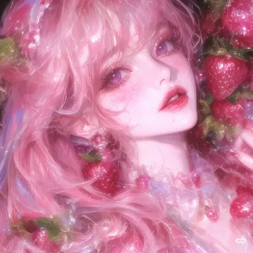 Avatar màu hồng cute giúp profile trở nên gần gũi và dễ yêu