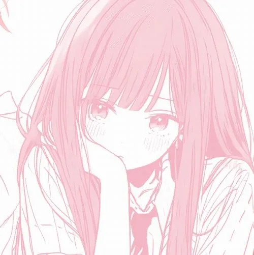 Ảnh đại diện màu hồng tạo ấn tượng đầu với bố cục đơn giản