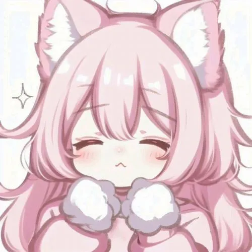 Avatar hồng dễ thương giữ cảm giác dịu dàng nhờ độ đậm nhạt của hồng