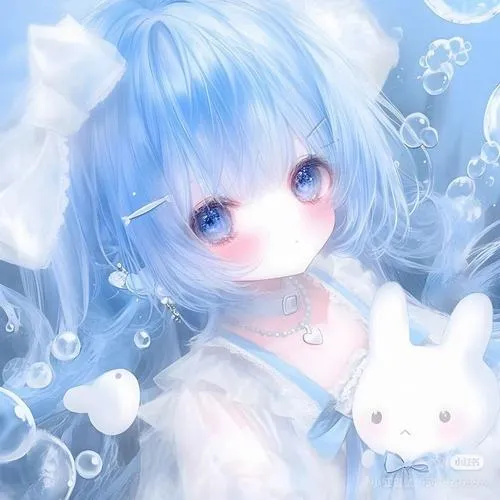 Ảnh avatar Facebook xanh pastel gợi lắng dịu và tĩnh tại nhẹ