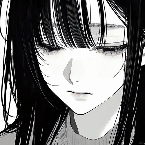 Hình đại diện cute nữ nhấn biểu cảm hiền hòa