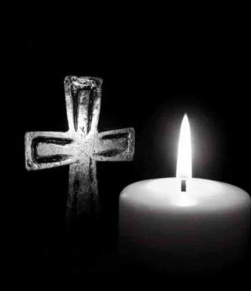 Ảnh avatar tang lễ đen với ánh sáng chìm sâu lắng