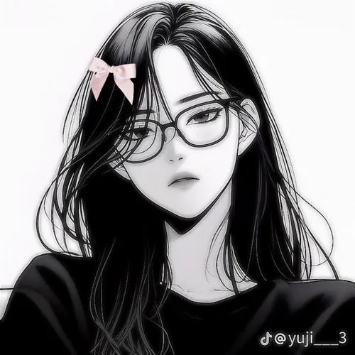 Hình đại diện cute phong cách đơn sắc nhấn ánh nhìn tĩnh và chiều sâu