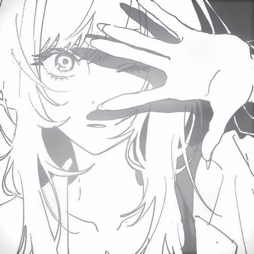 Hình đại diện trắng clean gợi tối giản với bố cục trung tâm