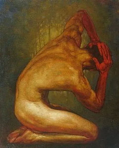 Nude mỹ thuật tôn vinh đường cong và kết cấu da