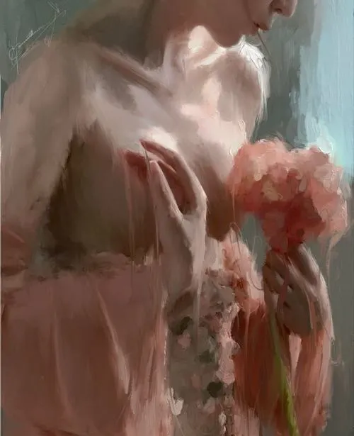 Nude mỹ thuật sắp đặt bố cục đối xứng trầm lắng