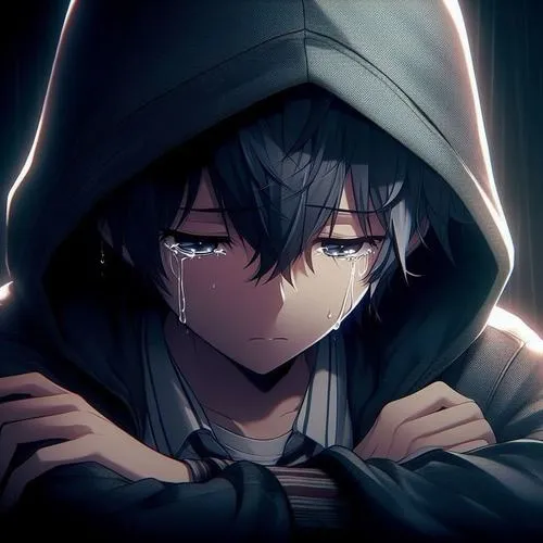 Ảnh profile tâm trạng khắc họa chất ảnh gắn cảm xúc buồn