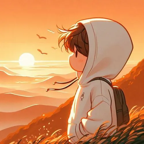 Cô độc lan tỏa trong bố cục trống và hướng nhìn nghiêng xa