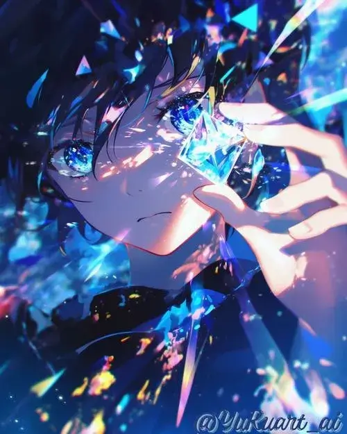 Ảnh đại diện xanh trong phản chiếu sự tin cậy nội tâm