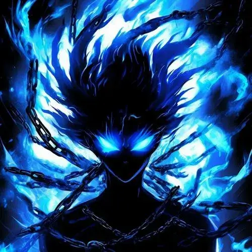 Ảnh profile xanh dương chạm tới cảm xúc bằng sự tối giản