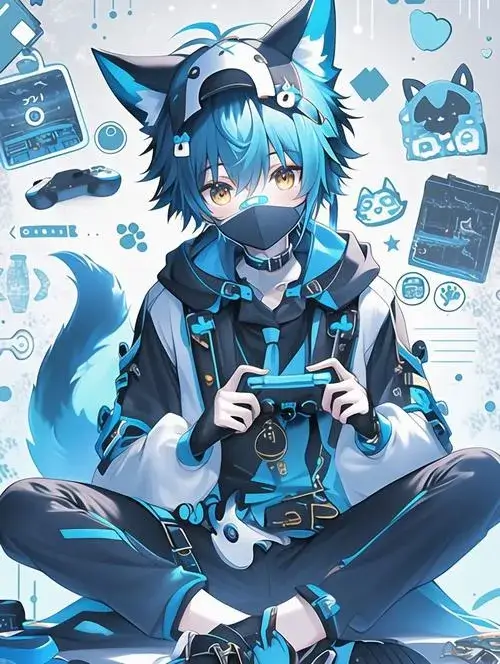 Ảnh trang cá nhân xanh mờ tạo chiều sâu thị giác nhẹ