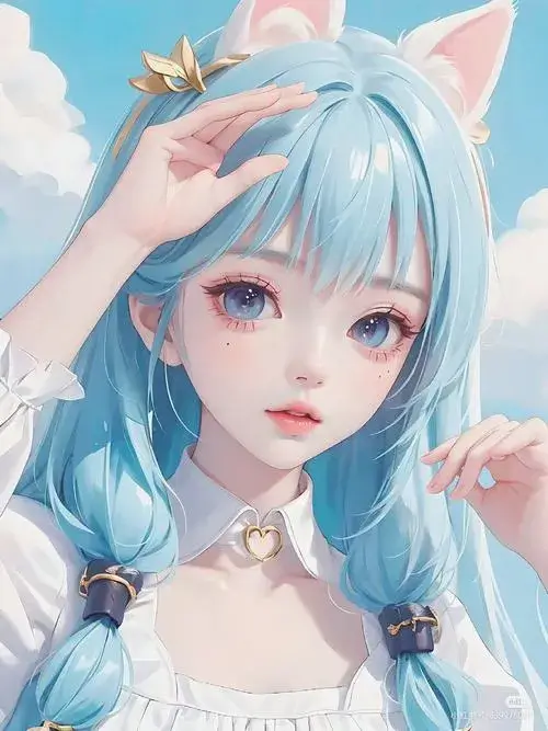 Ảnh đại diện xanh dương dành cho người thích yên tĩnh và suy tư