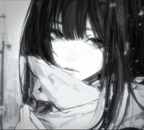 Hình đại diện anime mang độ nhòe tinh tế đầy nghệ thuật