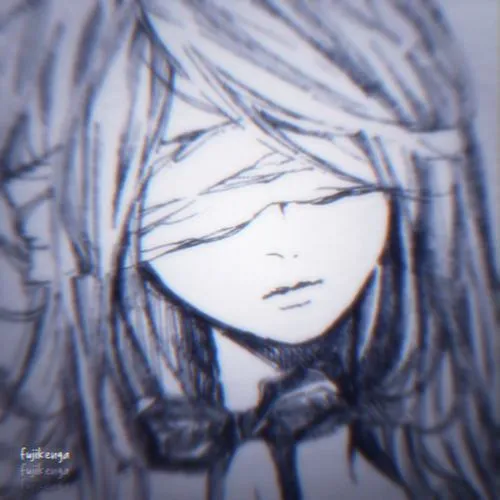 Hình profile anime có độ tương phản mềm