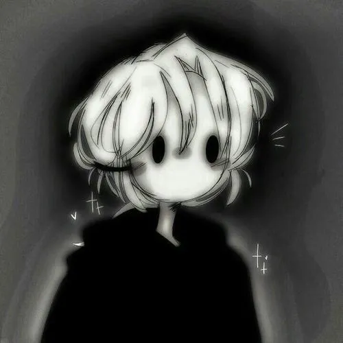 Hình đại diện anime có bố cục cận mặt mờ ảo