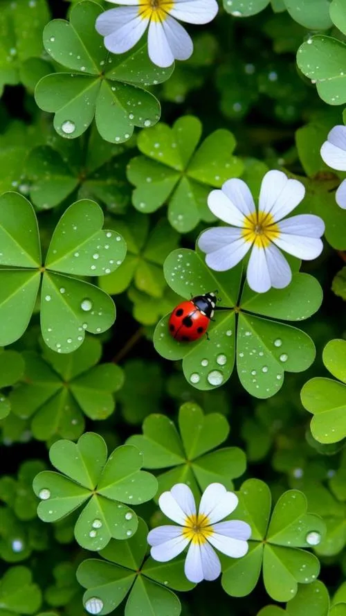 Hy vọng lớn dần khi ngắm cỏ 4 lá mỗi ngày