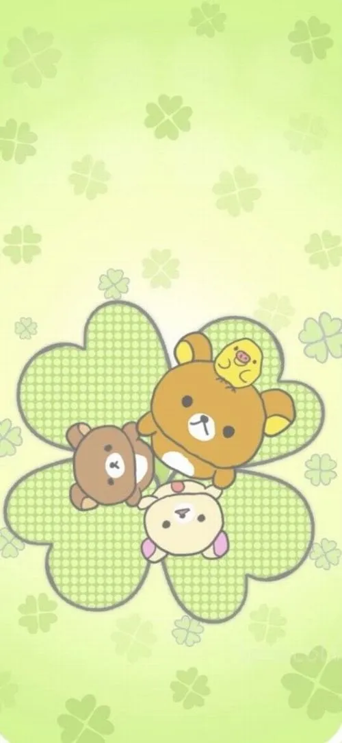 Hình nền lộc lá từ cỏ 4 lá tạo cảm giác an tâm