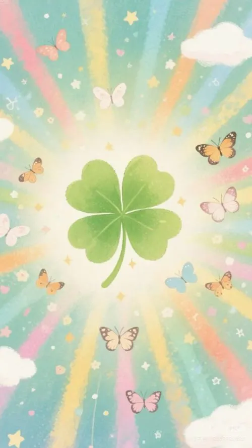 Ý nghĩa sâu xa của hình nền cỏ 4 lá ít người để ý