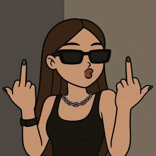 50 Avatar Giơ Ngón Giữa (ngón tay thối) chất ngầu thể hiện cá tính mạnh và phong cách nổi loạn