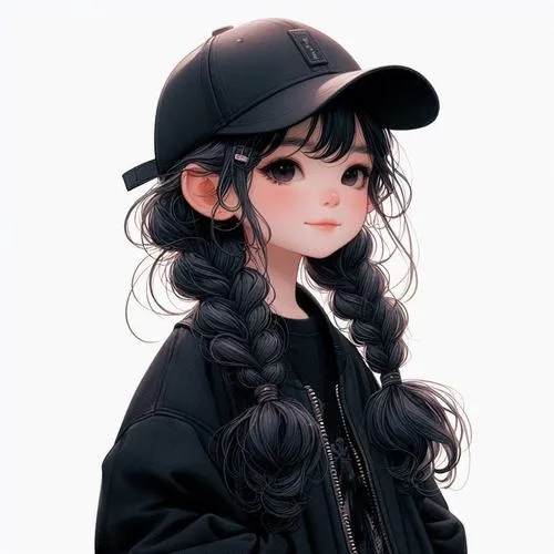 Tạo hình nàng hoạt hình lạnh tanh cùng ánh nhìn sắc lạnh