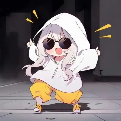 Hình nàng mini lạnh lùng, tóc nổi bật giữa nền tối