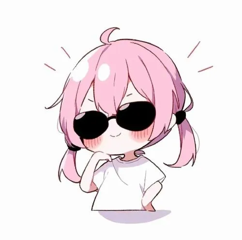 Nhân vật bé gái cá tính mạnh với bảng màu tương phản