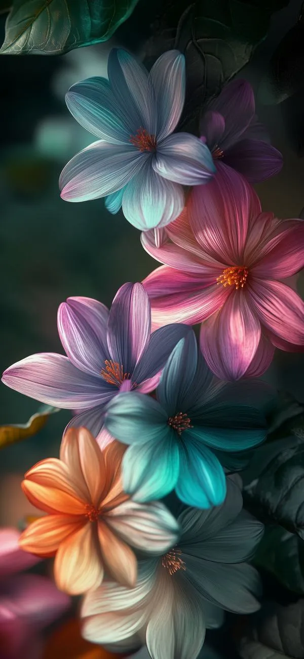 34 Ảnh nền hoa lan trắng, ánh sáng tự nhiên, nền dịu để icon nổi khi dùng cả ngày dài