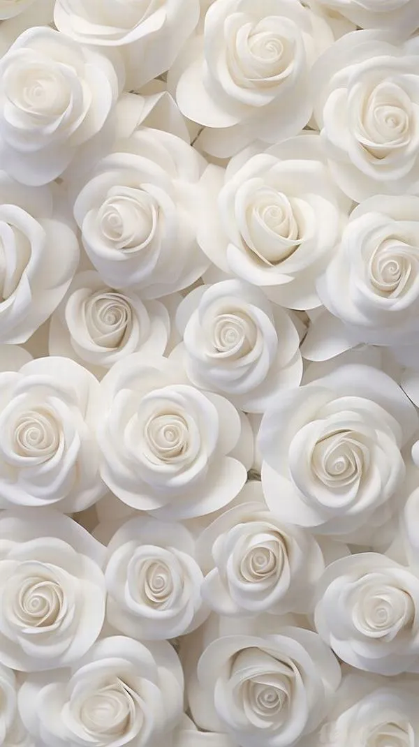 10 Hình nền hoa hồng 3D cận cảnh, texture cánh hoa mịn và hiệu ứng nổi cực cuốn.