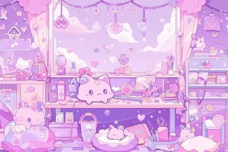 10 Hình nền iPad màu hồng phấn, phối trắng kem sạch sẽ cho cảm giác nhẹ và sáng