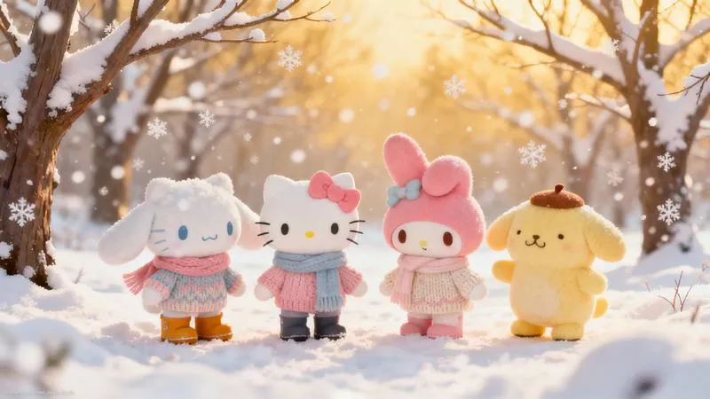 22 Ảnh nền iPad Hello Kitty dễ thương, nét tối giản, hợp để màn hình chính luôn sạch và dễ nhìn