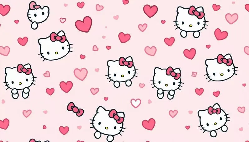 26 Sanrio phối màu hài hòa, chi tiết ít, hợp người thích màn hình sạch sẽ và cảm giác thư giãn