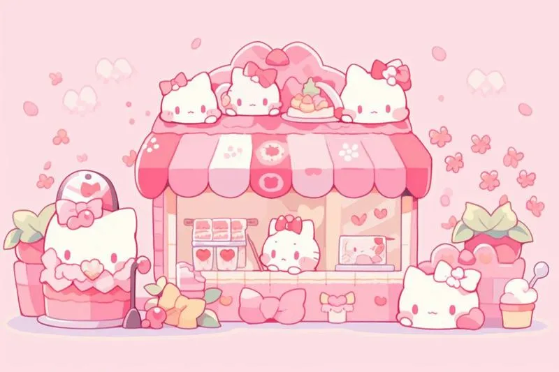 27 Cinnamoroll nền pastel, đường viền mảnh, giữ màn hình gọn, phù hợp đặt widget lịch và ghi chú