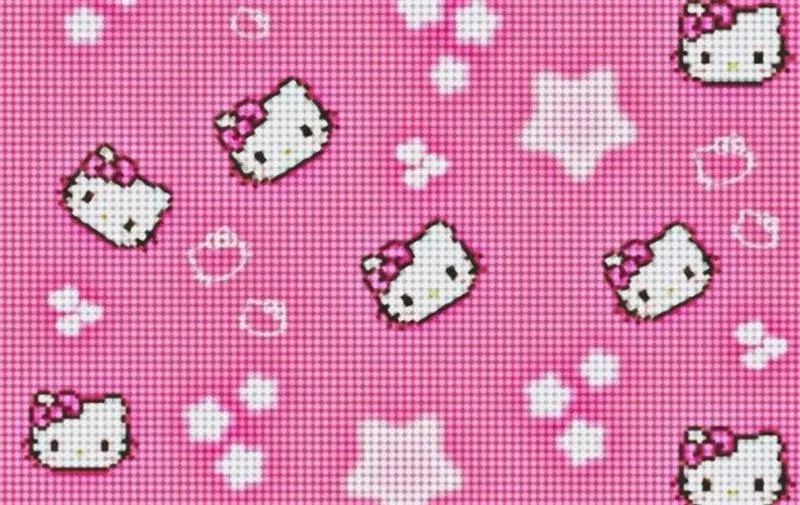 3 Ảnh khóa màn hình iPad Hello Kitty Ảnh wallpaper, đặt nơ đỏ làm điểm nhấn, nhìn phát nhận ra ngay