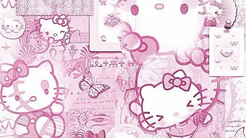 6 Màn hình khóa tông hồng nhạt, nơ đỏ nhỏ xinh, chữ giờ rõ và không bị chìm