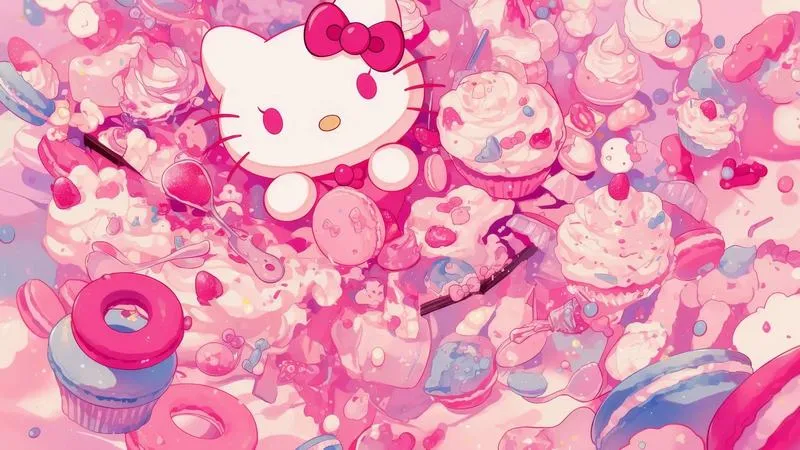 9 Nền hồng kem mịn, chấm bi thưa, tạo cảm giác thoáng mắt khi lướt ghi chú và lịch học