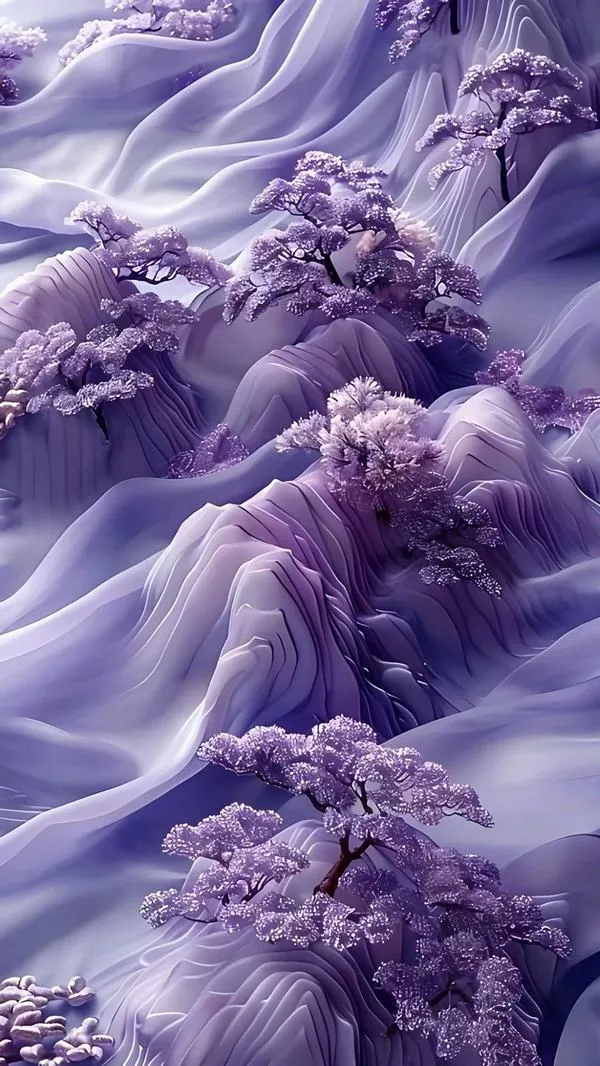 46 Ảnh nền pastel nổi khối, bề mặt nhám nhẹ, cảm giác dịu, dùng lâu không mỏi mắt.