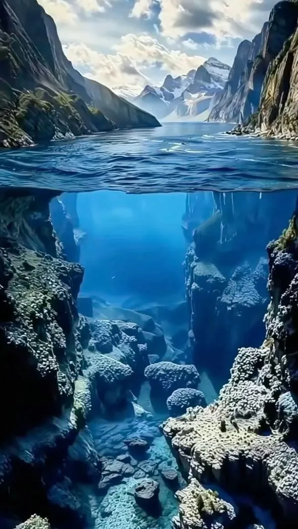 30 Ảnh wallpaper trừu tượng, lớp tiền cảnh mỏng, lớp trung cảnh dày, tạo chiều sâu.