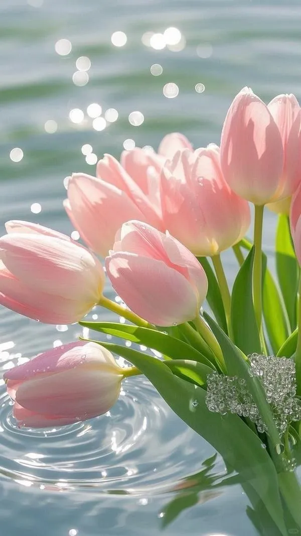 43 Tulip cận cảnh đẹp full HD, bề mặt cánh hoa căng mướt nhìn đã mắt