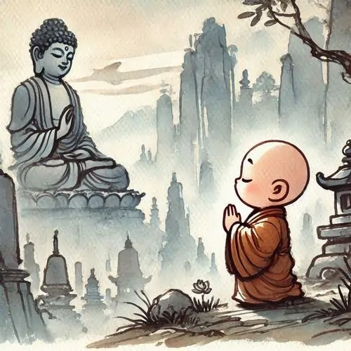 90 Ảnh Avatar Chú Tiểu dễ thương với gương mặt trong trẻo và sự hướng thiện đầy thanh tịnh