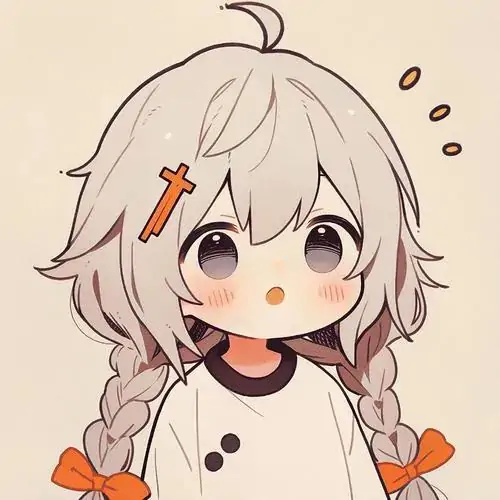 57 Ảnh profile dễ thương hình vẽ đen trắng cô bé tóc búi cao có mèo ngồi trên đầu, nơ nhỏ và bàn tay chống cằm làm ảnh đại diện nhỏ xinh này trông duyên theo kiểu nghịch