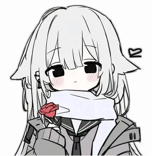 48 Nhân vật tóc tím búi cao ôm gối xanh, mắt nhắm cười và dựa người ra trước, sắc xanh dịu làm ảnh profile nữ này mang cảm giác êm như buổi chiều lười