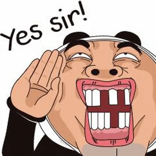 27 Ảnh bựa người đàn ông há miệng rộng hô to khẩu hiệu đồng ý với vẻ mặt đầy hưng phấn nhìn vừa nhiệt tình vừa có chút dở hơi.