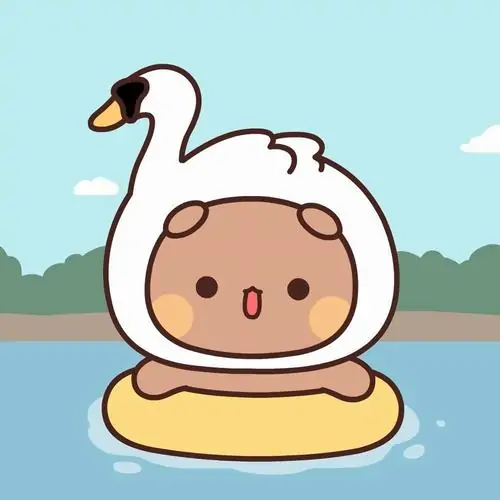 72 Ảnh Avatar Gấu Nâu Cute với với bụng tròn bự và mắt long lanh nhìn là thấy dễ thương