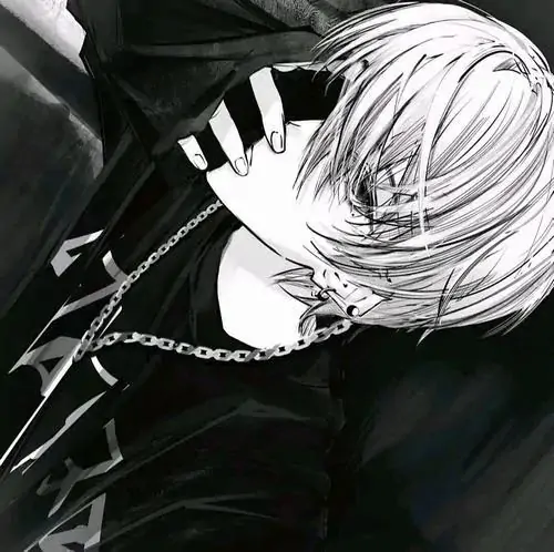 32 Nam sinh áo hoodie đen ngồi ở cuối dãy cầu thang chung cư, một tay đặt lên bậc dưới và mái tóc phủ xuống mắt, bóng tối phía sau khiến hình đại diện hoạt hình nam nhìn lạnh rất tự nhiên