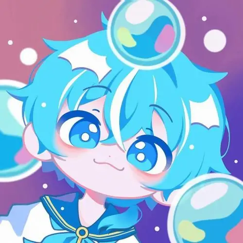 41 Nhân vật nam trong áo mưa trong suốt đứng dưới mái hiên, tay hứng vài giọt nước và mắt sáng lên, bức này hợp làm ảnh hồ sơ dễ thương mà không quá trẻ con