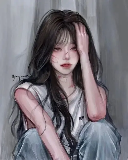 46 Cô gái mặc váy hoa nhỏ đứng giữa ruộng oải hương, mắt khép nhẹ khi gió lùa qua tóc, hình đại diện phái đẹp mang vẻ dễ thương và trong trẻo của một ngày đầy nắng