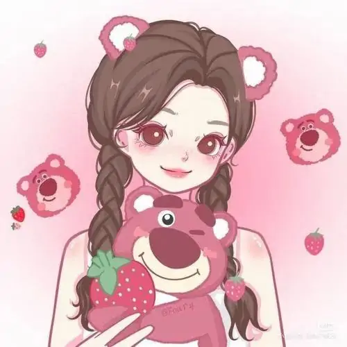 43 Gấu trắng hoạt hình đeo túi chéo, ngồi chờ ở trạm xe buýt đêm dưới bảng đèn xanh và ôm ly sữa nóng, không khí mát lạnh làm hình profile trông rất yên