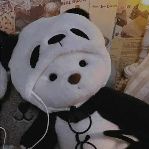 52 Một chú gấu bằng vải nỉ mang ủng đỏ, kéo vali tí hon trên sàn ga tàu và ngoái đầu cười, bức này rất hợp ảnh profile gấu đáng yêu kiểu chuẩn bị đi xa