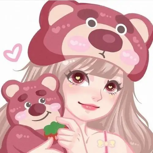 35 Bé gấu bằng giấy xé mặc áo mưa vàng, cầm ô đi trên vũng nước xám bạc và nghiêng đầu nhìn mưa, cảm giác thành thị ẩm lạnh làm ảnh profile rất lạ