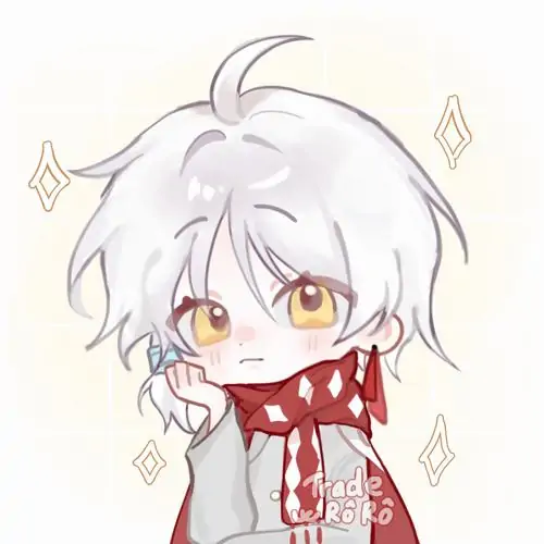 36 Nhóc tỳ tóc trắng quàng khăn đỏ đứng giữa trời đêm đầy sao với ánh mắt lung linh giúp làm nổi bật phong cách đơn giản đầy mộng mơ.